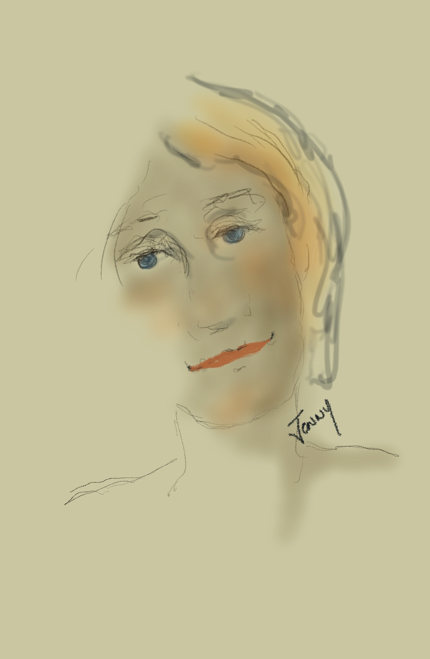 image of a deceased loved one