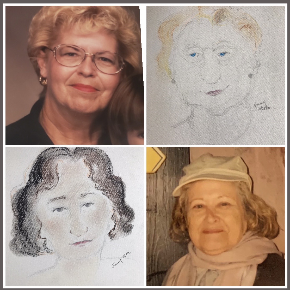 and old angel that appeared in a reading 