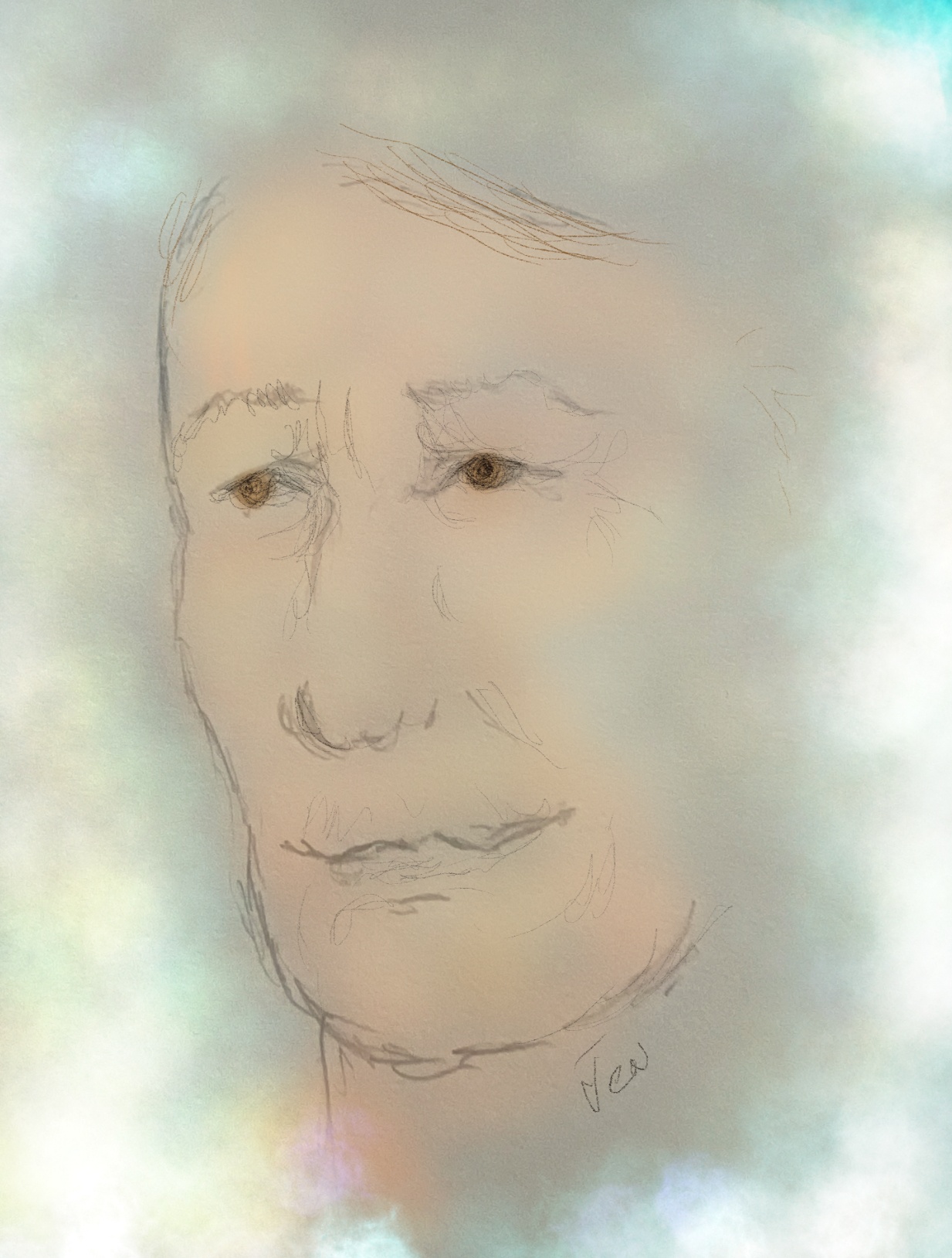 and old angel that appeared in a reading 